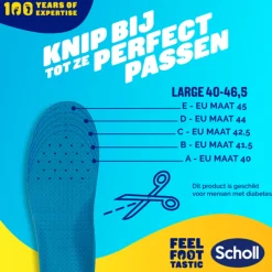 GelActiv Inlegzolen Professioneel Large Maat 41-46.5 1 paar^Scholl Sale