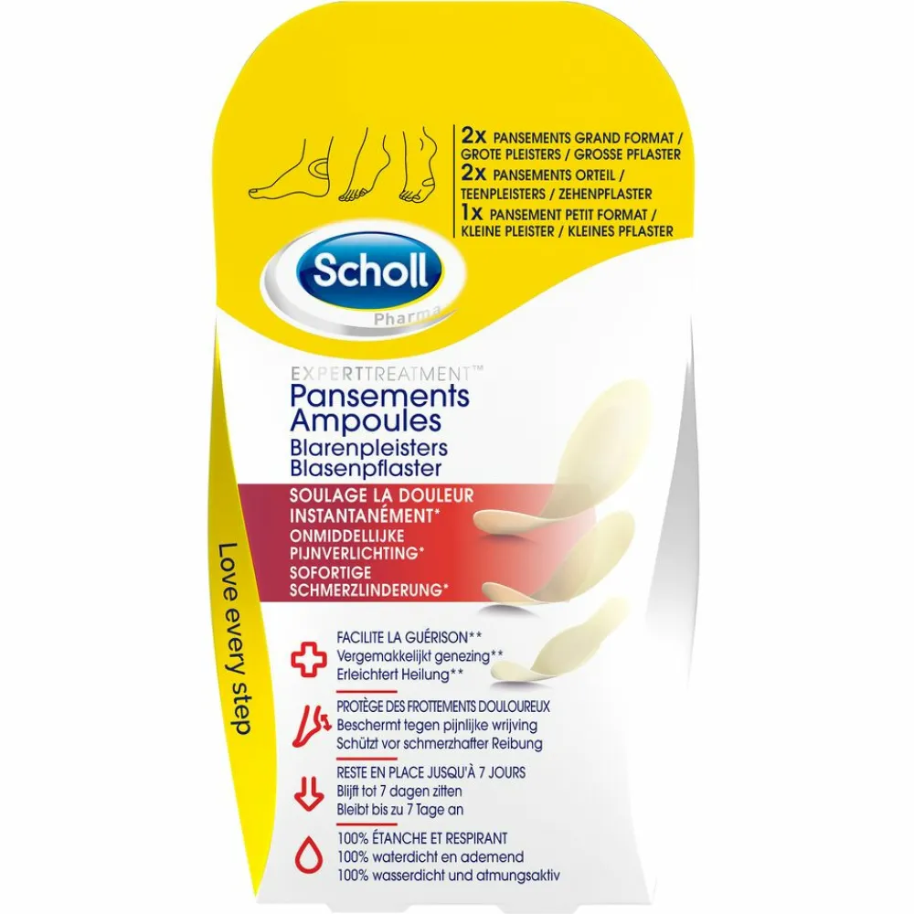 Voetverzorging<Scholl Pharma Blarenpleisters Mixed 5 stuks
