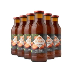 Wortelsap Puur Krachtsap Biologisch 6 x 0,75 liter Dranken