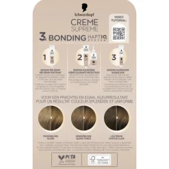 Haarkleuring<Schwarzkopf Creme Supreme Haarkleuring 7-0 1 set