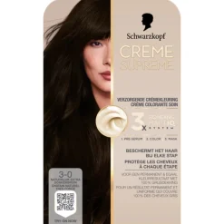 Creme Supreme Haarkleuring 3-0 1 set^Schwarzkopf Outlet