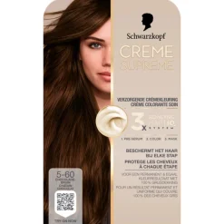 Crème Suprème Haarkleuring 5-60 1 set^Schwarzkopf New
