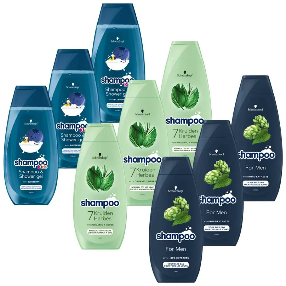 Haarverzorging|Shampoo<Schwarzkopf Familie Pakket