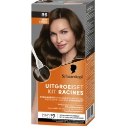 Uitgroeiset Haarverf Bruin R6 1 set^Schwarzkopf Clearance