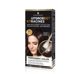 Clearance Uitgroeiset Haarverf Donkerbruin R4 1 set Haarkleuring