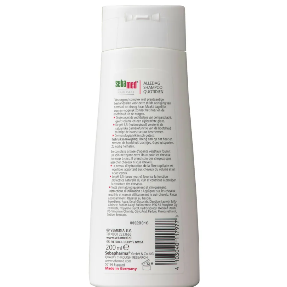 Alledag Shampoo 200 ml^Sebamed Best