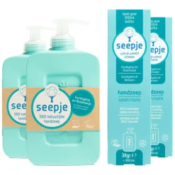 Handverzorging<Seepje Handzeep Eucalyptus met Rozemarijn Pakket