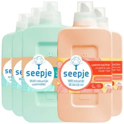 Discount Voor-alles-was Perzik Pakket Wasverzachter