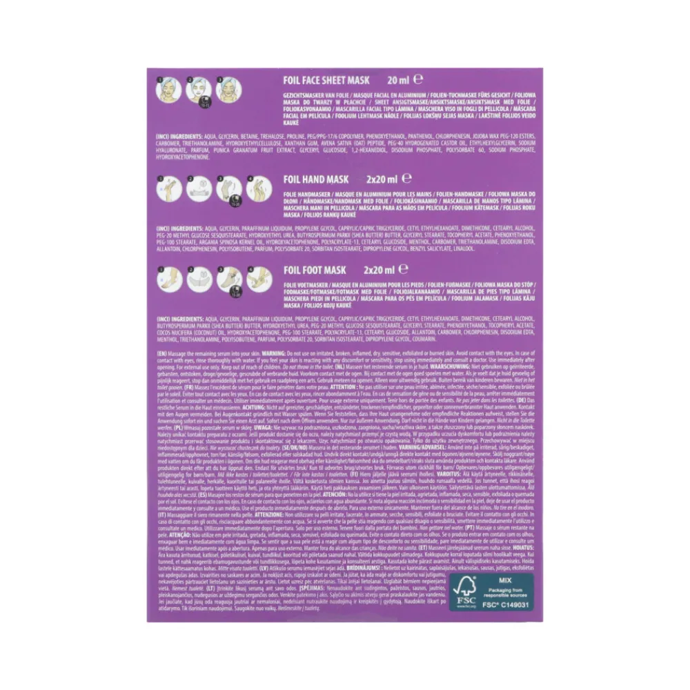 Geschenksets<Sence Collection Geschenkset Foil Gezichtsmasker Kit Night Reflexion 1 set