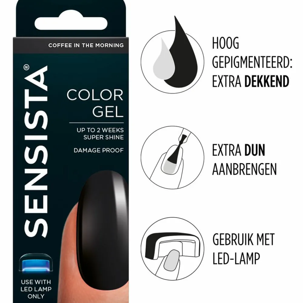 Outlet Color Gel Coffee in the Morning 7,5 ml Gel Nagellak