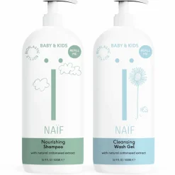 Bad & Douche<Naif Shampoo & Wasgel - 2x 500 ml - Pakket