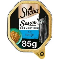 Hot Kattenvoer Natvoer Sauce Lovers Tonijn 85 gr Kattenvoer