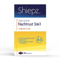 Rustgevend & Slapen|Speciale Bestanddelen<Shiepz Nachtrust 3in1 30 capsules