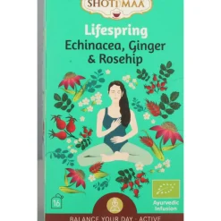 Biologische Thee Zakjes Lifespring 16 stuks Thee