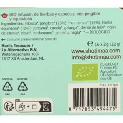 Biologische Thee Zakjes Lifespring 16 stuks Thee