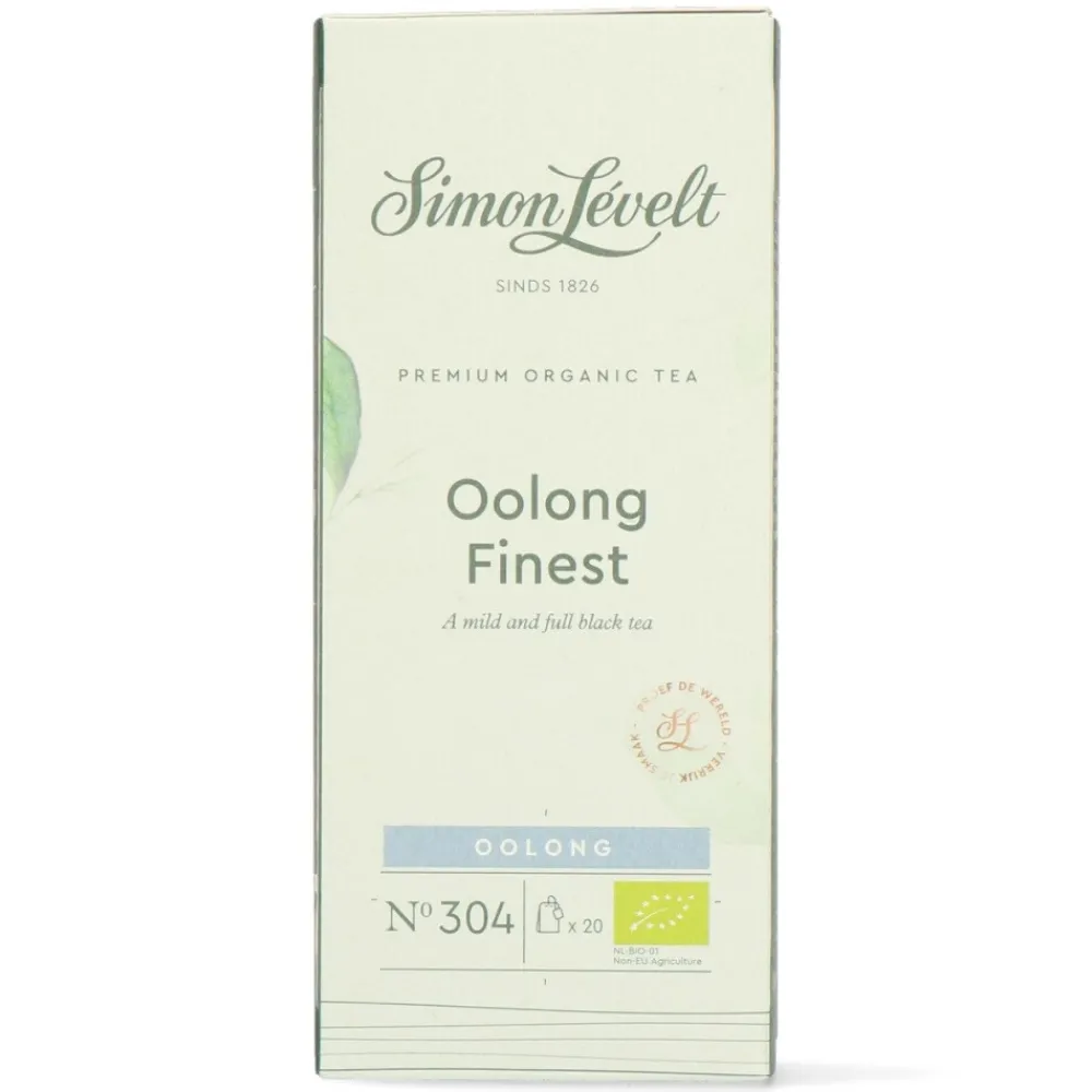 Thee<Simon Levelt Oolong Finest Bio 20 stuks