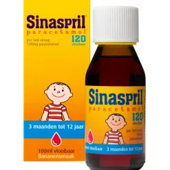 Paracetamol 120 mg Vloeibaar 100 ml^Sinaspril Best