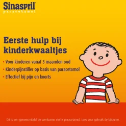 Geneesmiddelen|Pijnstillend<Sinaspril Paracetamol 120mg Zetpil 10 stuks