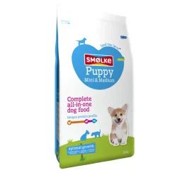 Hondenvoer Puppy Mini - Medium 12 kg^Smolke New