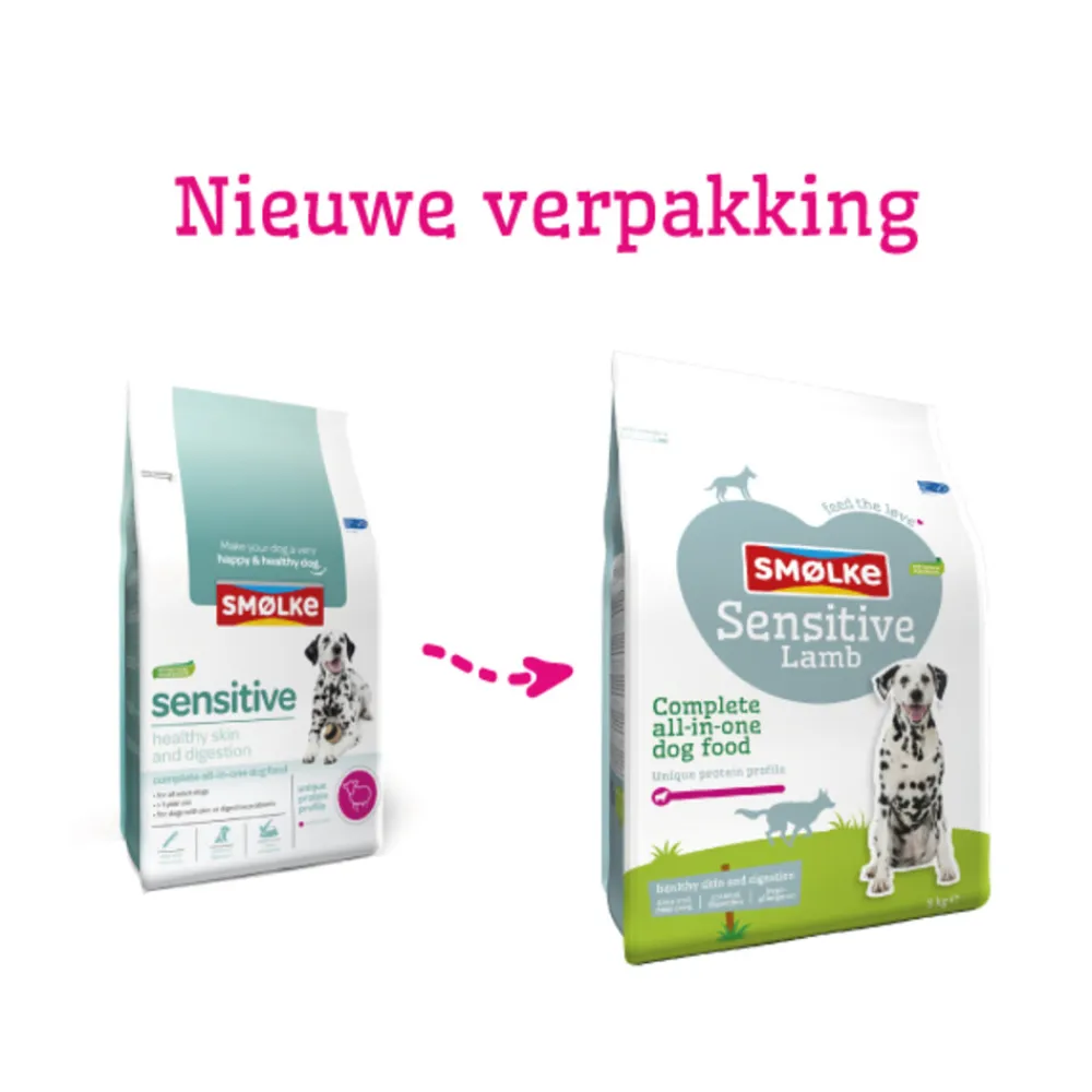 Hot Hondenvoer Sensitive Lam 12 kg Hondenvoer