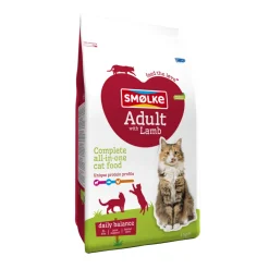 Kattenvoer<Smolke Kattenvoer Adult Lam 4 kg