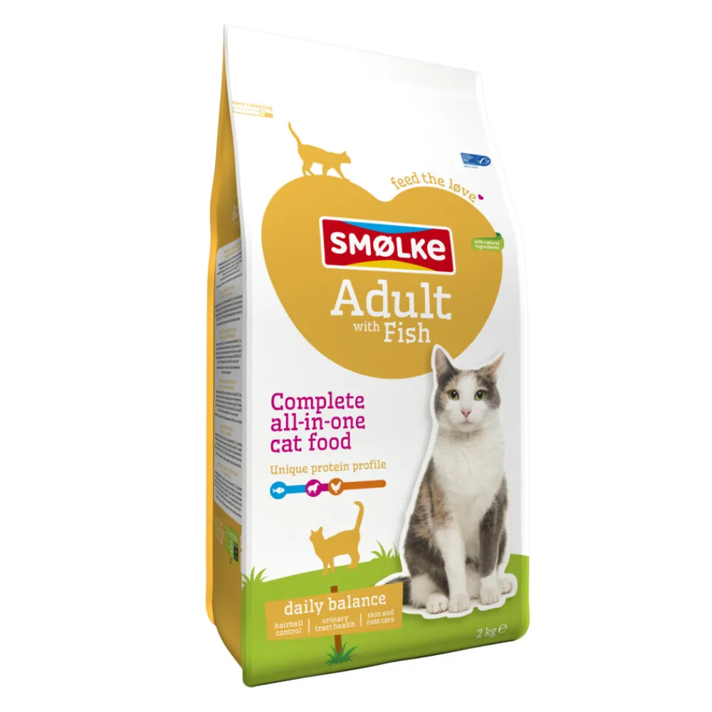 Kattenvoer Adult Vis 2 kg^Smolke Best