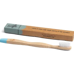 Tandenborstels<Smyle Bamboo Tandenborstel Soft Lichtblauw