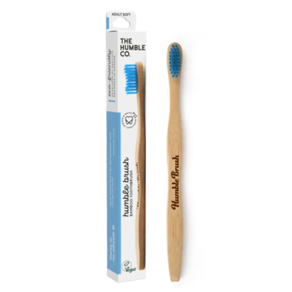 Bamboo Tandenborstel Soft Donkerblauw^Smyle New