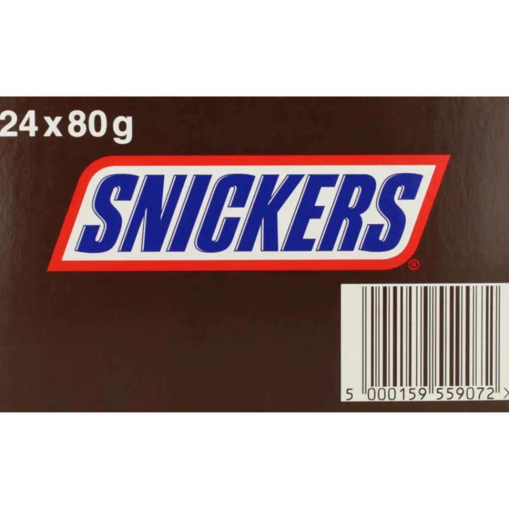 Chocolade<Snickers 2-Pack 24 x 80 gr
