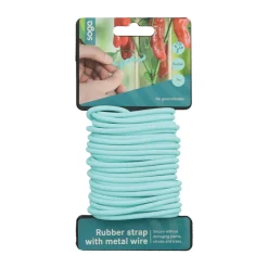 Hot Rubberband met Ijzerdraad 7 m Alles Voor Kamerplanten