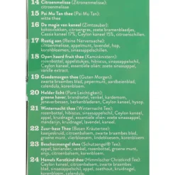 Thee<Sonnentor Advent Kalender Thee Biologisch 24 stuks