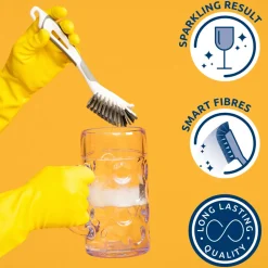 Clearance Afwasborstel Smartbrush Blauw Handafwas