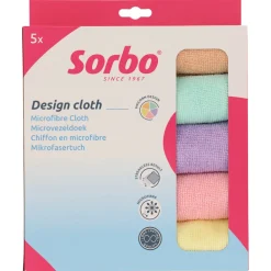 Schoonmaakdoekjes|Dweilen<Sorbo Microvezeldoek Unicorn 40x40cm 5 stuks