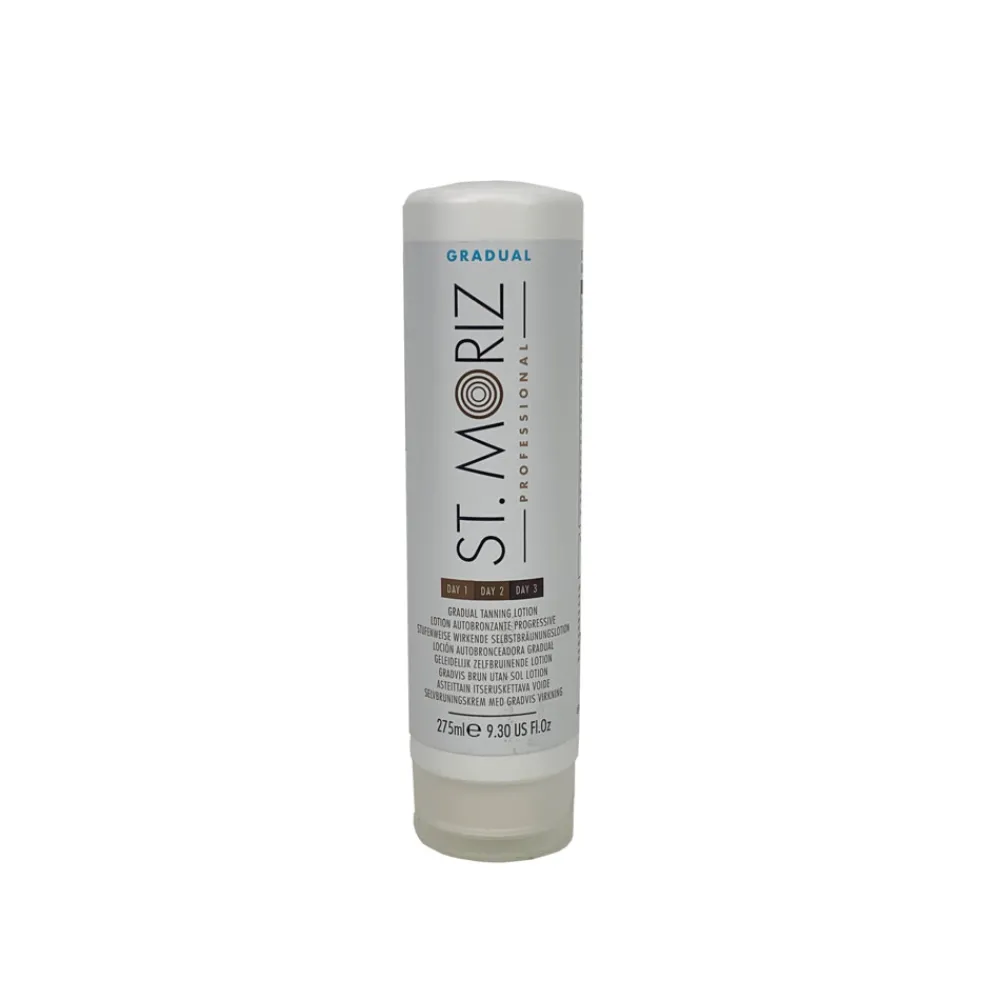 Zonbescherming<St Moriz Professional Gradual Tanning Lotion 275 ml
