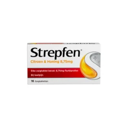 Keel & Luchtwegen<Strepfen Zuigtabletten Citroen & Honing 16 tabletten
