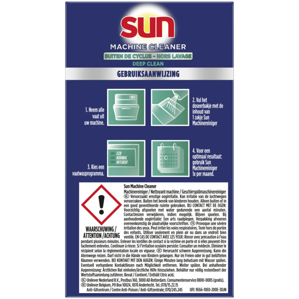 Machineafwas<Sun Machinereiniger Out-Wash 3 stuks