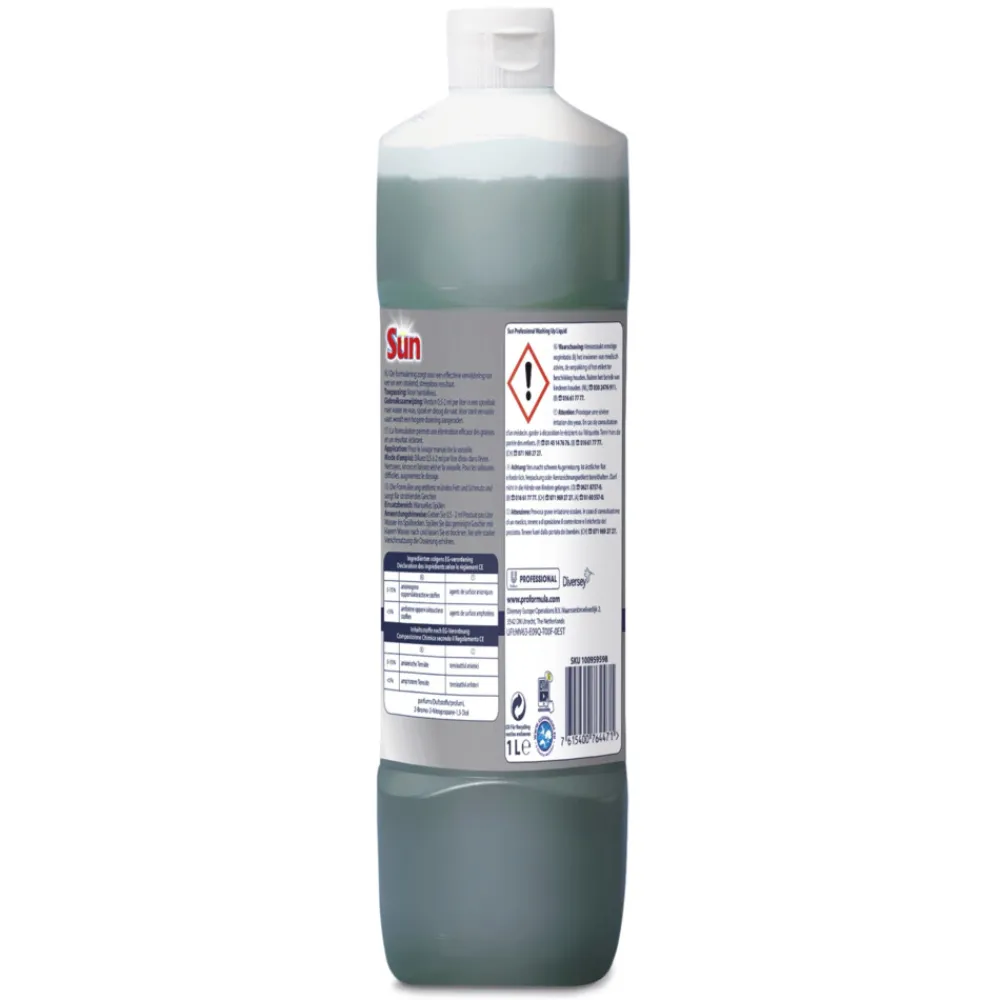Outlet Handafwasmiddel Pro Formula 1 liter Professioneel Vaatwasmiddel|Handafwas