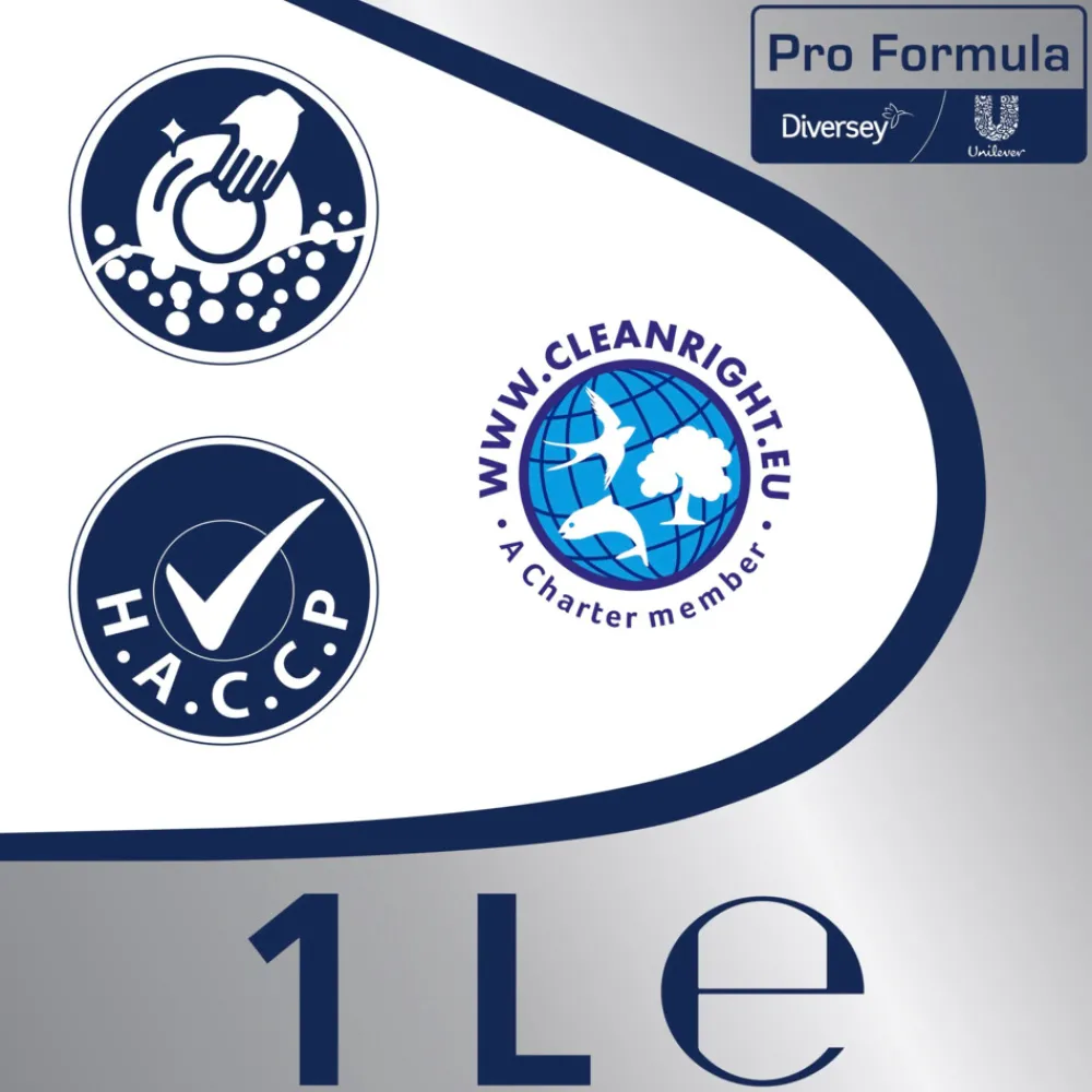 Outlet Handafwasmiddel Pro Formula 1 liter Professioneel Vaatwasmiddel|Handafwas