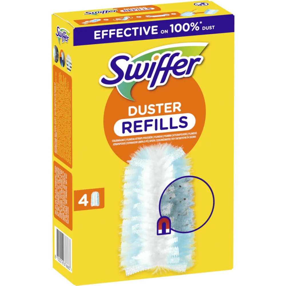 Clearance Duster Navullingen 4 stuks Schoonmaakdoekjes
