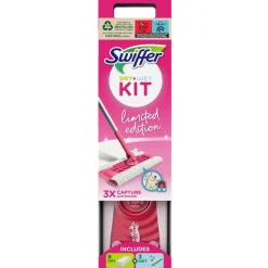 Vloerreiniger Starterskit 1 Dweil + 8 Droge + 3 Vochtige Vloerdoekjes Limited Edition 1 set^Swiffer Clearance