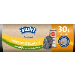 Huishoud & Vuilniszakken<Swirl Afvalzakken met Trekband 30 liter 12 stuks