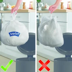 Clearance Pedaalemmerzakken met Handvat 35 liter 15 stuks Huishoud & Vuilniszakken