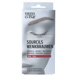 Professionele Verfset Wenkbrauwen Bruin 1 set^Swiss-o-Par Best