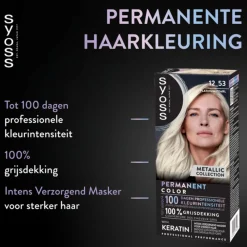 Haarkleuring<Syoss Baseline Haarverf 12-53 Platinum Pearl
