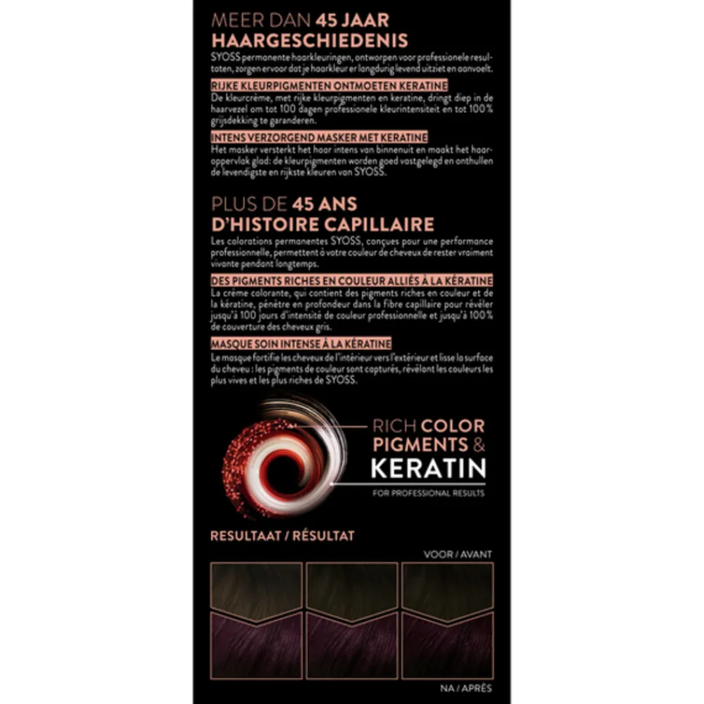 Clearance Baseline Haarverf 3-3 Trendy Violete Haarkleuring