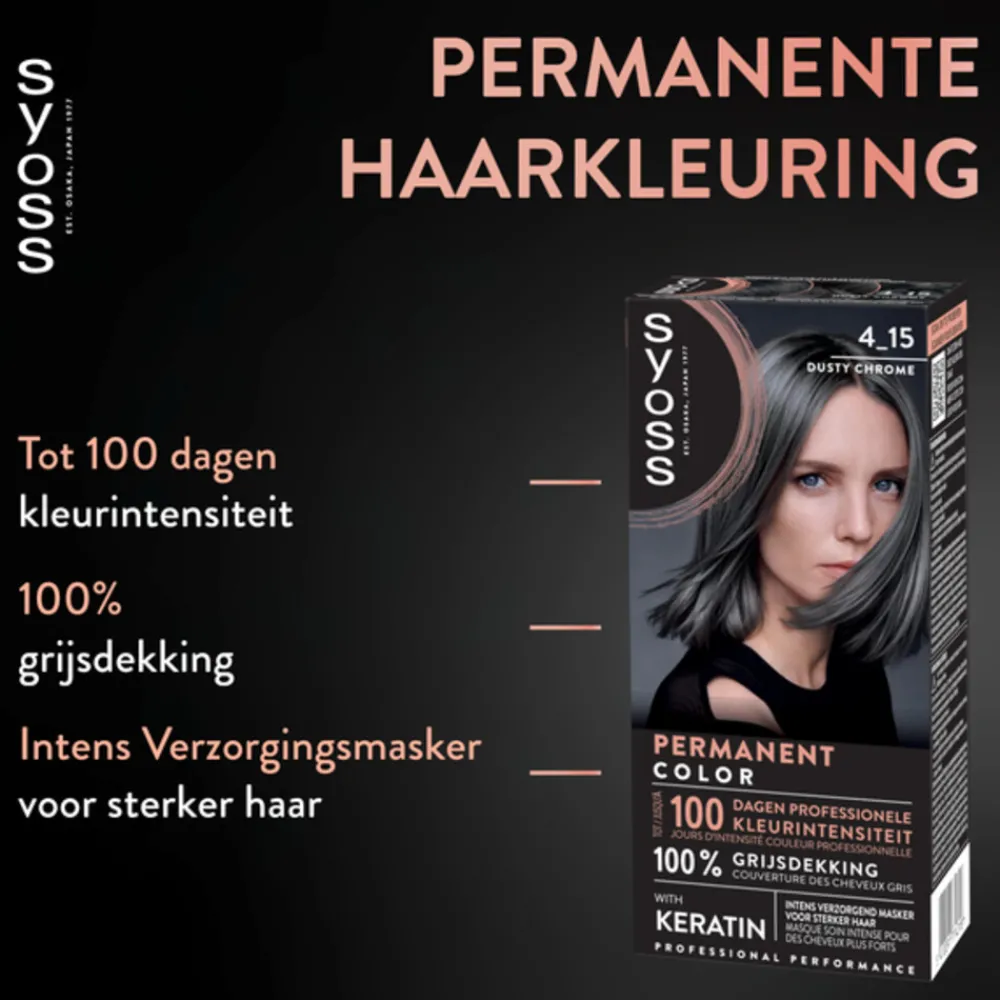 Baseline Haarverf 4-15 Dusty Chrome Haarkleuring