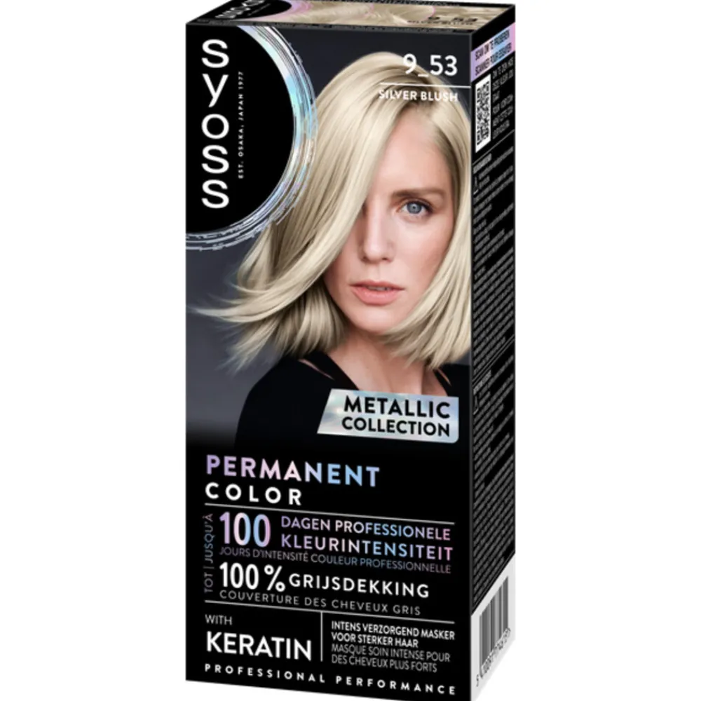 Baseline Haarverf 9-53 Silver Blush^Syoss Clearance