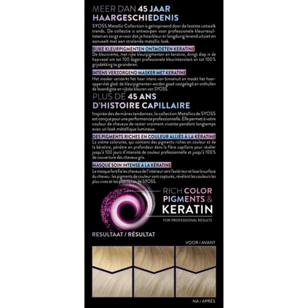 Baseline Haarverf 9-53 Silver Blush^Syoss Clearance