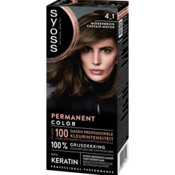 Haarkleuring<Syoss Baseline Haarverf 4-1 Middenbruin