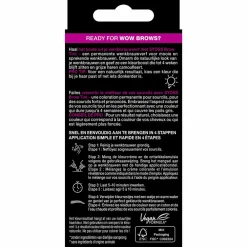 Wenkbrauw- En Wimperverf<Syoss Browtint Donkerbruin